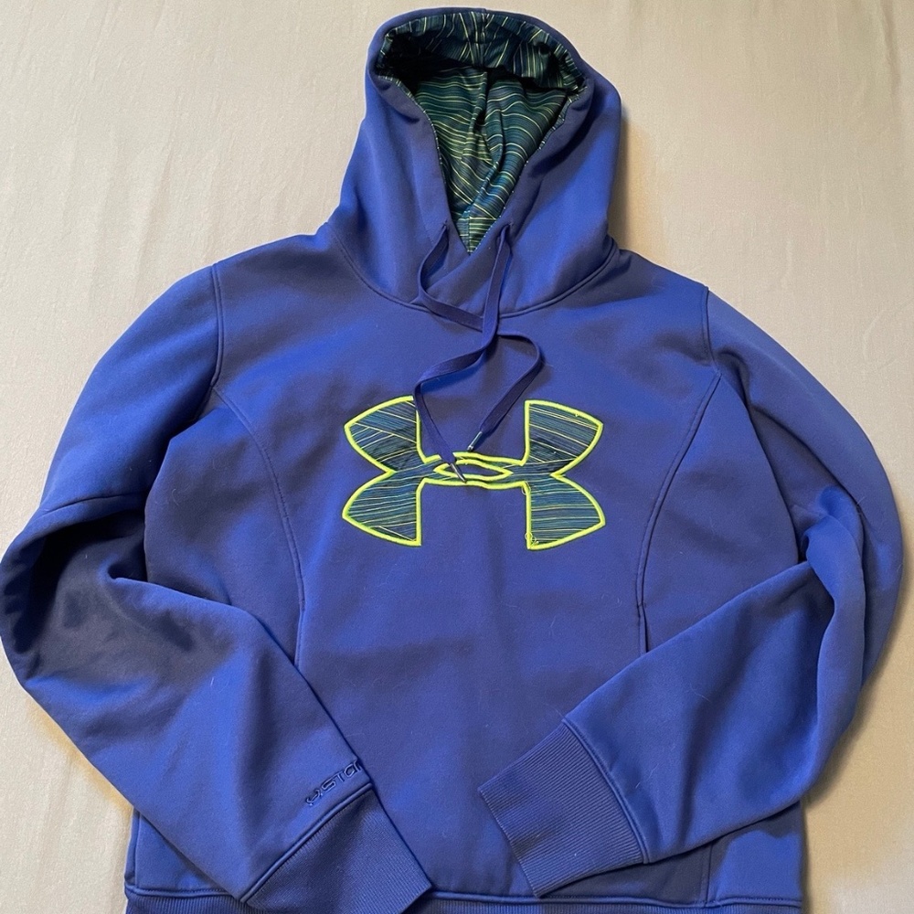 Blue Under Armour Hoodie Small